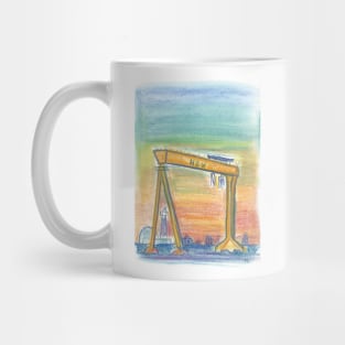 Belfast Crane Mug